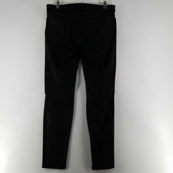 Rich & Skinny Black Jeans Womens Size 32 Mid Rise Front Zipper Button Closure - Picture 8 of 12